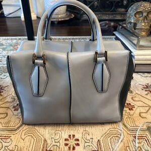 Tod's Blue and Navy Made in Italy Handbag